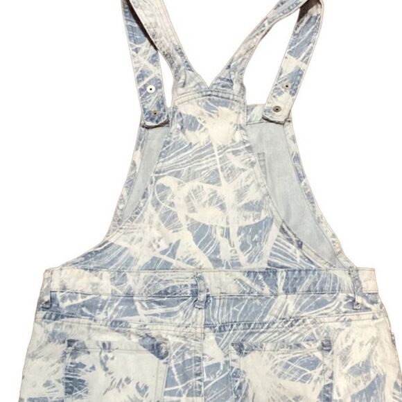 The Children’s Place Denim Short bib Overalls 14 shortall - Picture 6 of 11